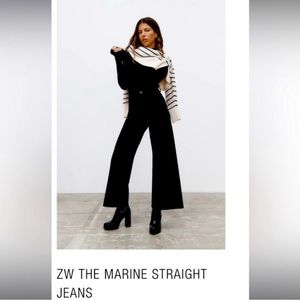 Zara Marine Straight Jean